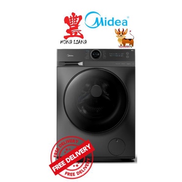 Midea MF200W95B Front Load Washer 9.5kg (4 Tick) | Shopee Singapore