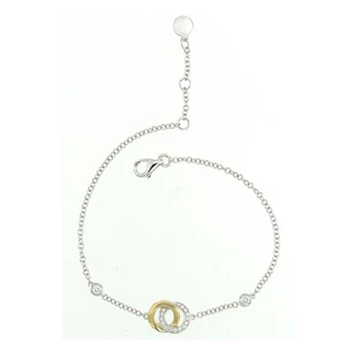 Poh Heng Jewellery 18K White Gold Diamond Bracelet