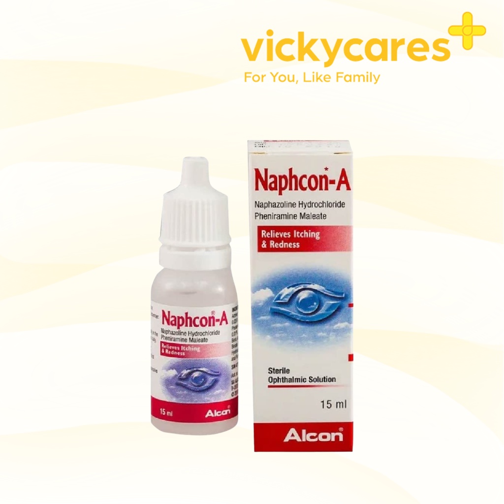 NAPHCON A EYE DROP STERILE OPHTHALMIC SOLUTION (RELIEVES ITCHING