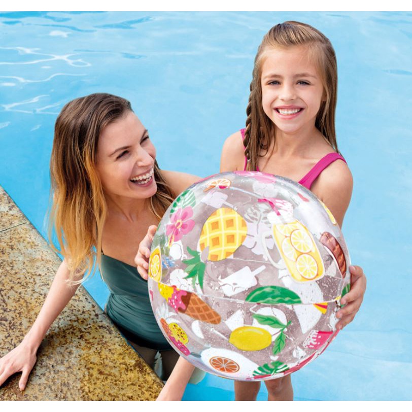 (51cm deflated , 33cm inflated) INTEX Beach Ball Inflatable Children ...