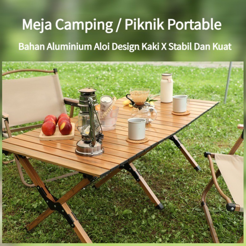 Furniline Outdoor Folding Table Camping Table Folding Table Picnic