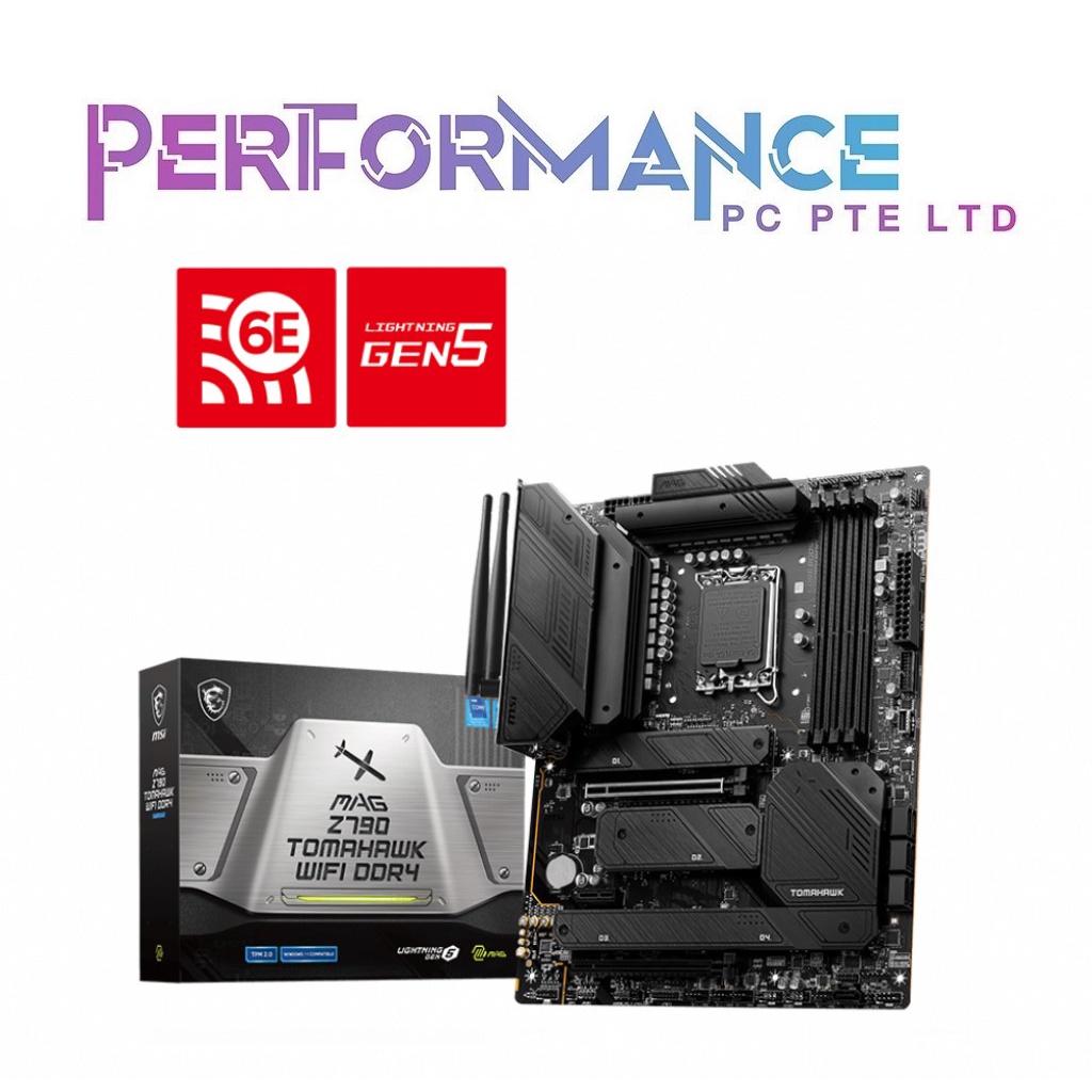 MSI MAG Z790 TOMAHAWK WIFI DDR4 Gaming Motherboard (3 YEARS WARRANTY BY