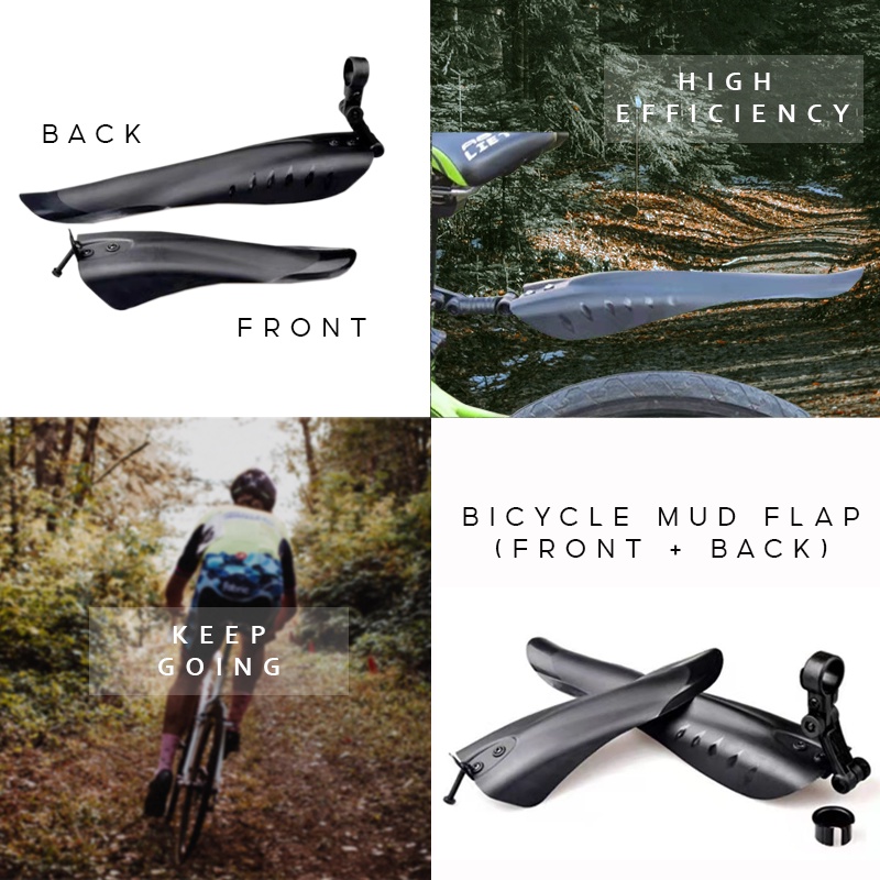 Bicycle Fender Mud Guard Broad Size and Width Durable