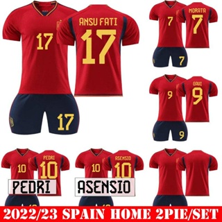 2022 Spain Soccer Jersey Pedri Ferran Torres Morata Gavi Football Shirt  Ansu Fati Koke Azpilicueta Men and Kids Kits Top Quality - China Soccer  Jersey and Football Suit price