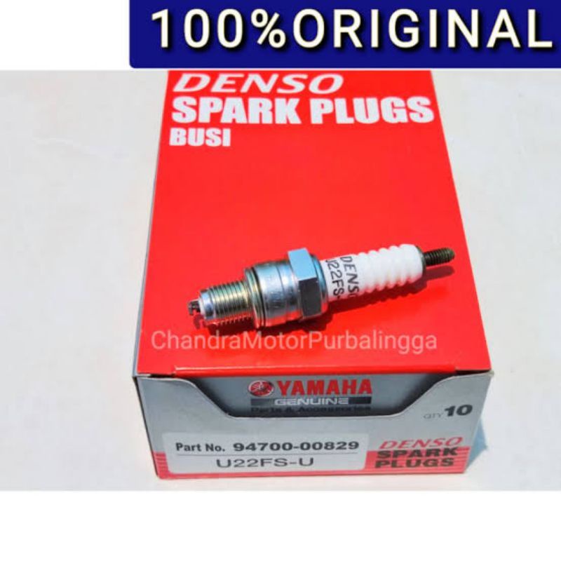 Denso U22FSU Spark Plug, grand supra jupiter mio vega smash shogun