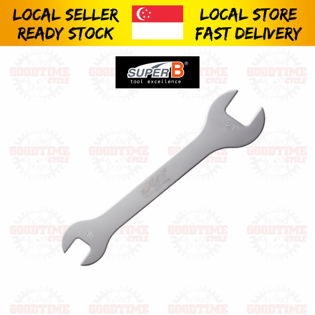 Super B Double-Ended Hub Cone Wrench TB-HB08 | Shopee Singapore