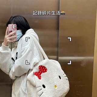 Sanrio Hello Kitty Y2k Fashion Backpack Sister Cute Pink Leopard Print  Schoolbag Sweet Cartoon Animation Zipper Student Bag Girl