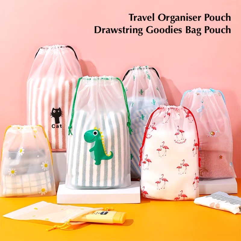 Cute drawstring online pouch