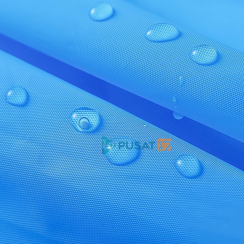 PUSAT17 JAS HUJAN EVA TRANSPANT TEBAL DEWASA DAN ANAK / JAS HUJAN KOREA PONCHO PRIA WANITA UNIVERSAL / RAINCOAT MANTEL HUJAN PVC TERUSAN IMPORT - Gambar 4