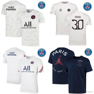 Paris Saint-Germain Messi Eiffel Tower Graphic T-Shirt - White