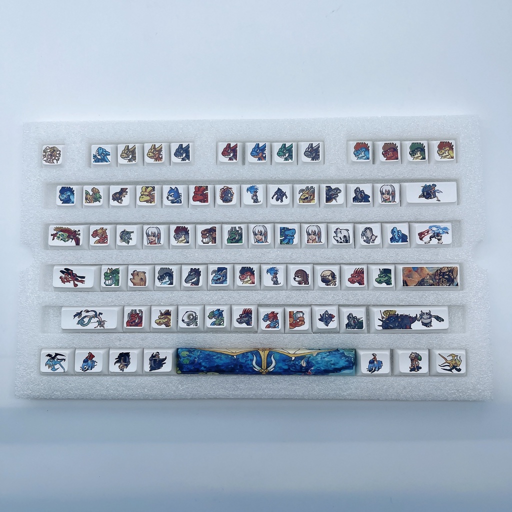 【Fans' Welfare】Original Game Anime Characters Personality Keycap(1PCS ...