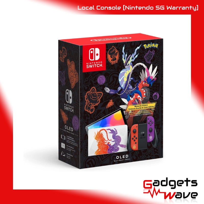 Nintendo Switch OLED Console Pokemon Scarlet & Violet Edition