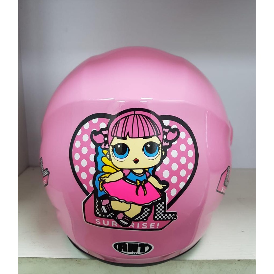 Helm Anak / Helm Kids / ANT MINI JORDAN (Motif Cewek Random) - Gambar 3