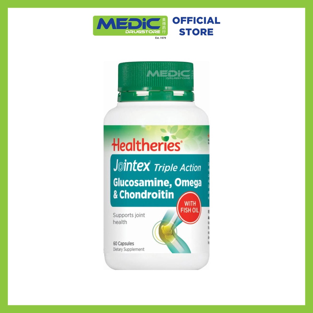 Healtheries Jointex Glucosamine & Omega 60s By Medic Drugstore