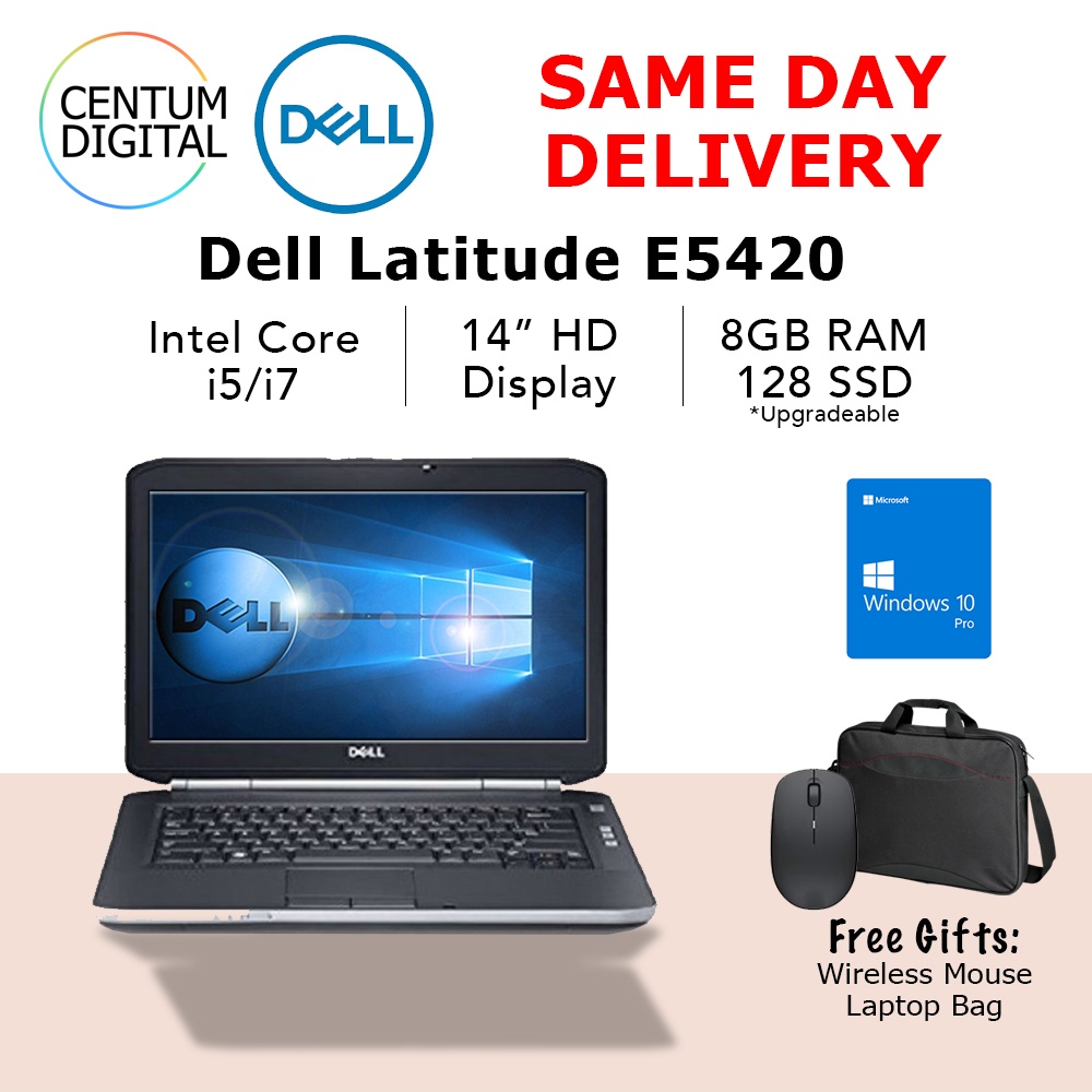 Refurbished Tip Top Condition Dell Latitude E5420 I5 Core 8gb Ram 128 Ssd 14 Inch Screen Windows 1945