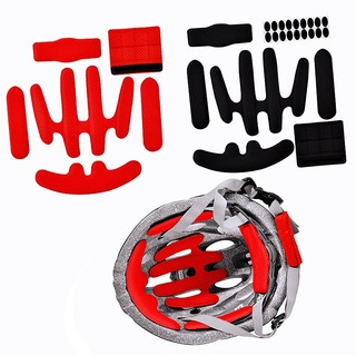 thumbnail interactive-video image 1 of 2 Pack Universal Cycling Replacement Sponge Pads Set Helmet Cushions 1 of 9