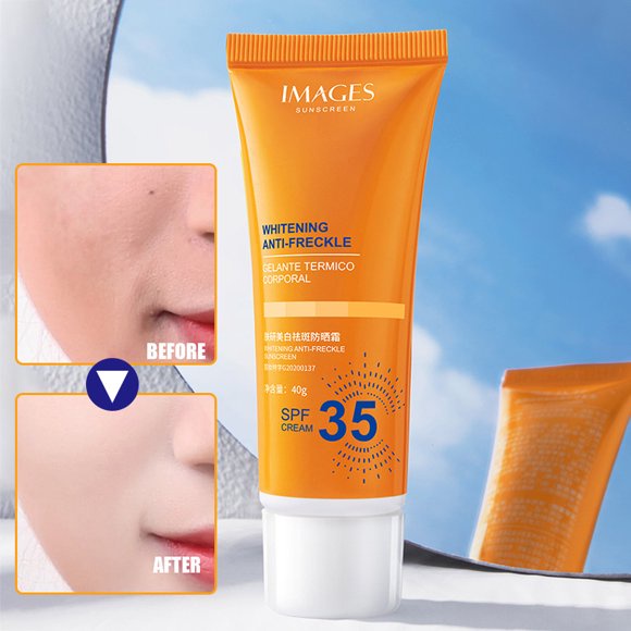 [Bundle Of 2] Images Whitening Anti Freckle Sunscreen Cream Spf 35 (40g