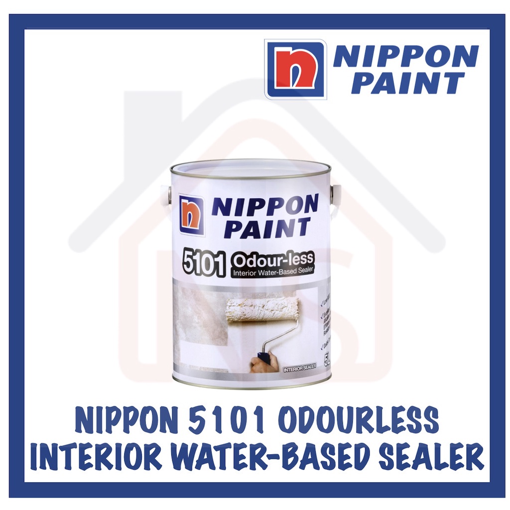 NIPPON PAINT 5101 Odourless WaterBased Wall Sealer 5L Shopee Singapore