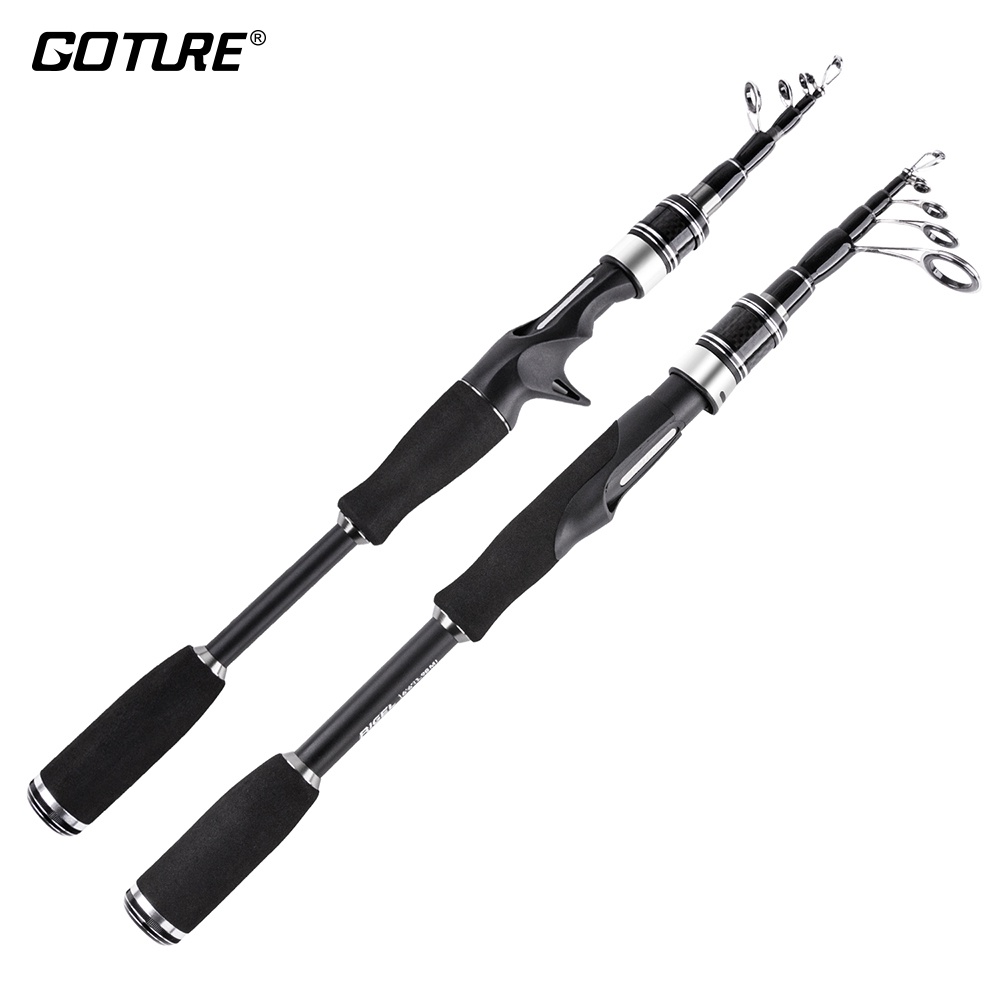 Goture Spinning Casting Fishing Rod 1.68m 1.98m 2.25m 2.52m Carbon