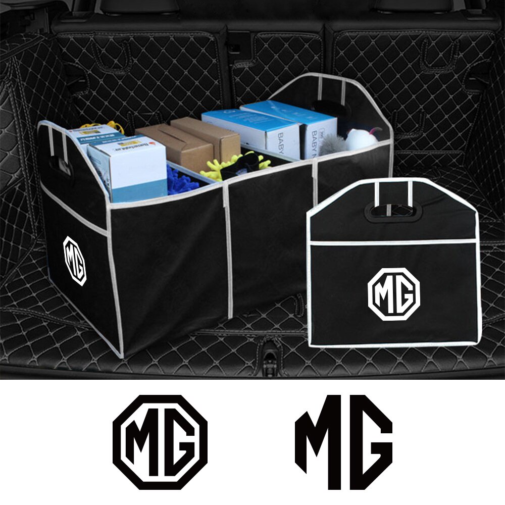 Folding Car Trunk Storage Organizer Box For MG Zs EV 5 2022 Rx5 Rx8 Tf 3 6 Phev Hs Astor One V80
