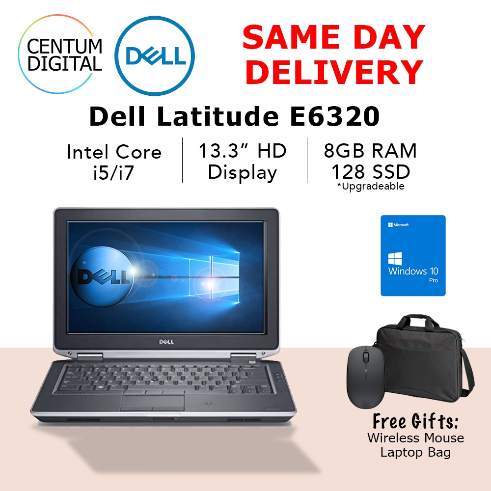 Refurbished Tip Top Condition Dell Latitude E6320 i7 Core 8GB RAM