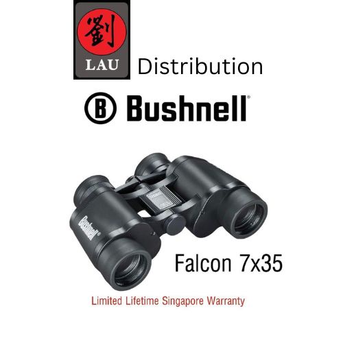 Bushnell Binoculars with Case Falcon 7X35 (133410) Limited Lifetime