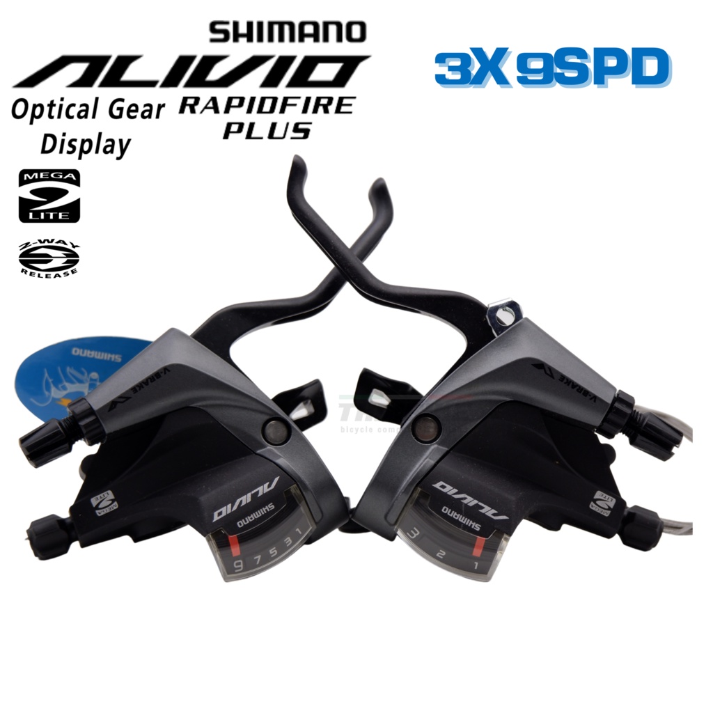 Bicycle Gear Lever SHIMANO ALIVIO STM4000 Model With Brake Left