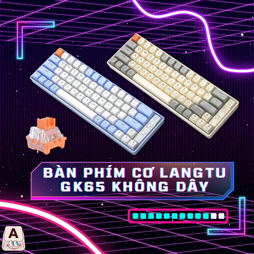 Hotswap Langtu GK65% CUSTOM SWITCH Wireless Mechanical Keyboard ...