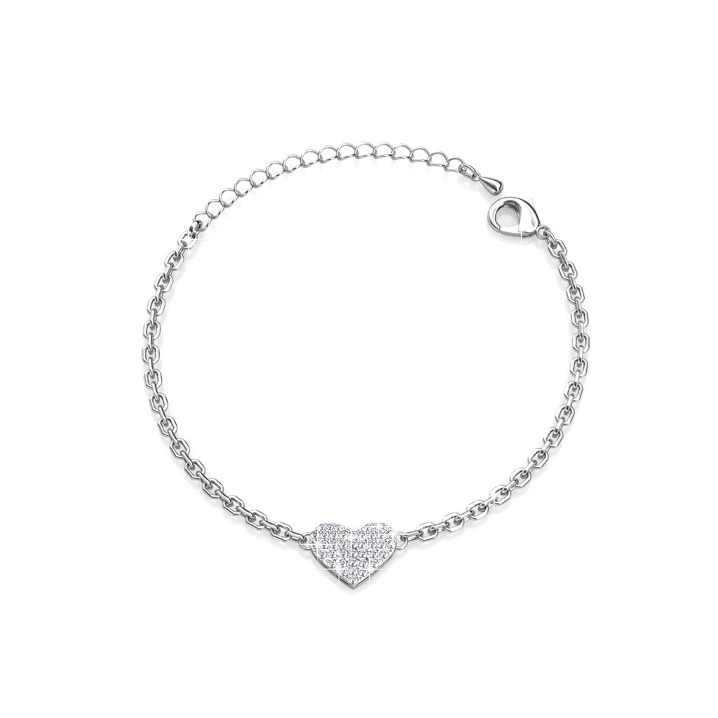 Only Love Bracelet  - Made with Swarovski Crystals
