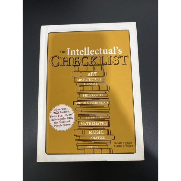 The Intellectual’s Checklist (Education) | Shopee Singapore