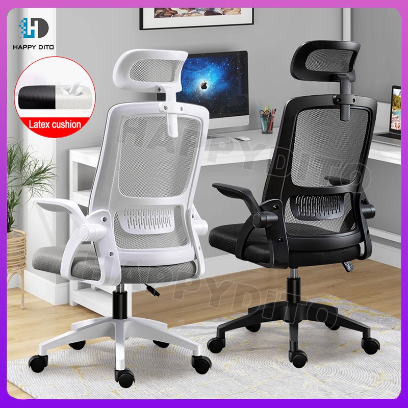 Office Chair Korean Style Ergonomics Chair Mesh Computer Chair Gaming ...