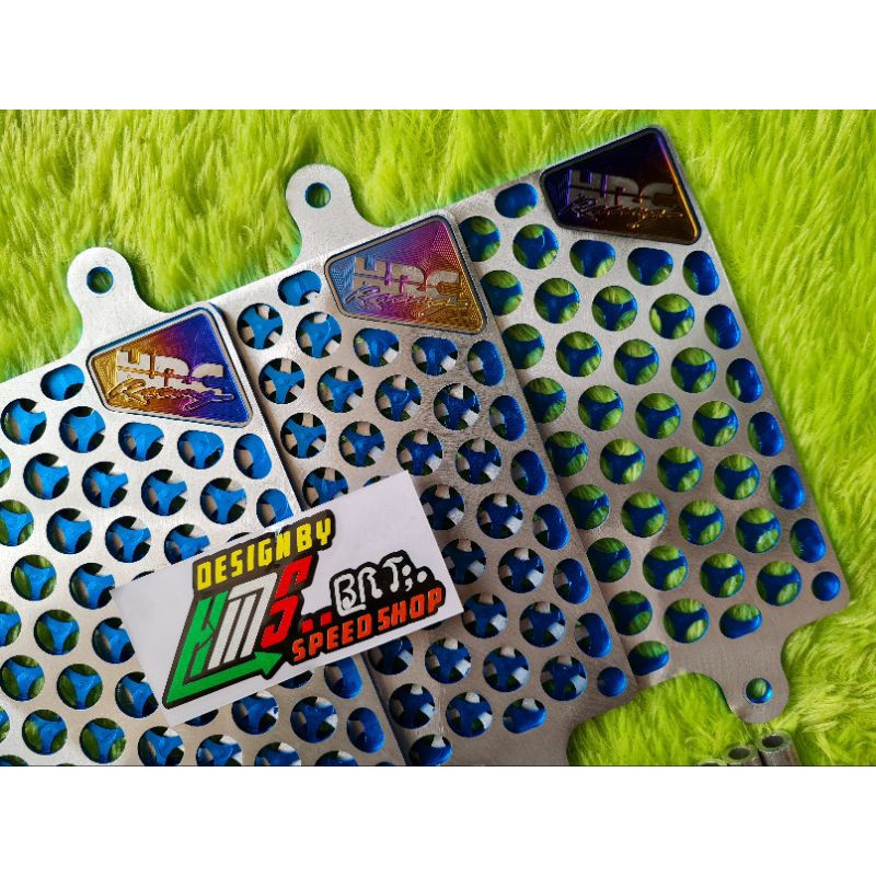 Titanium Radiator Cover HRC Honda Pcx 150 & Vario125-150 (Original ...