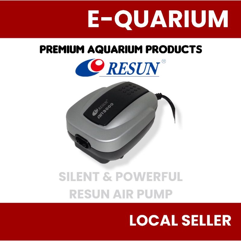 (EQuarium) Resun Silent Aquarium Air Pump for Fish Tank Shopee Singapore