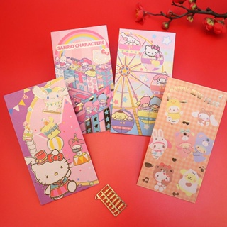 12pcs Sanrio Hello Kitty Chinese New Year Red Packet Cute