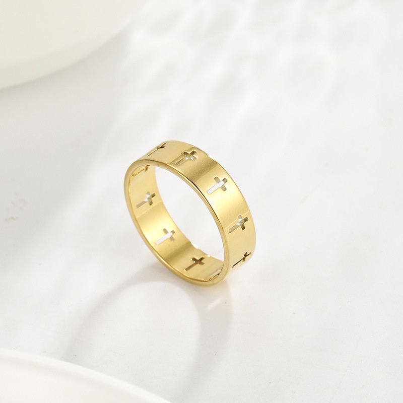 Stainless Steel Saint Benedict Holy Ring Roman Catholic Church Holy Cross Ring Customized Ladies Jewelry Large Shopee Singapore