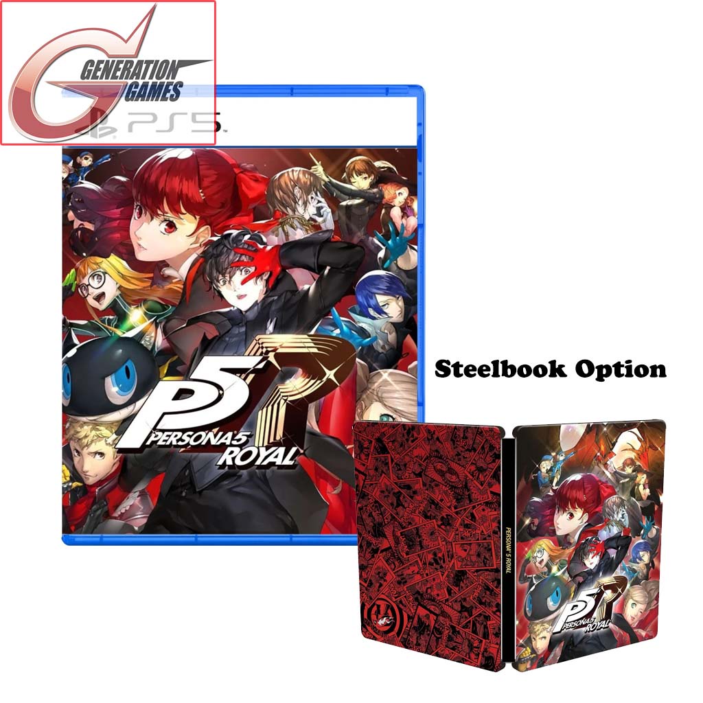 PS5 Persona 5 Royal w/Steelbook Option (R3 English) | Shopee Singapore