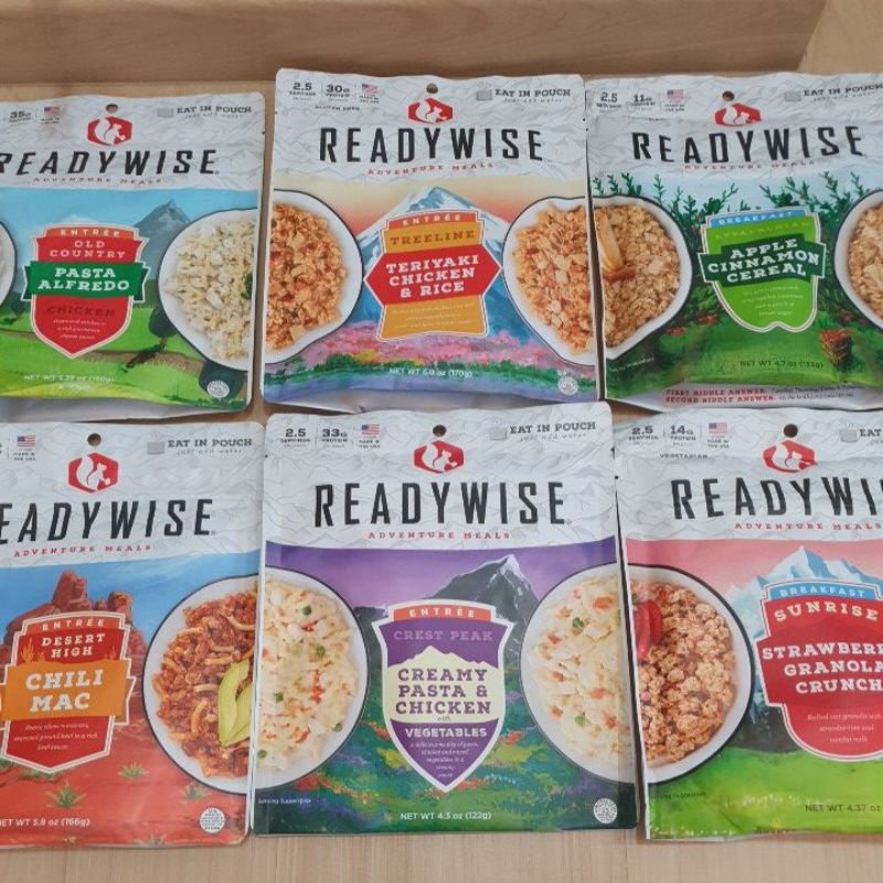 Survival, Camping Food Readywise, Backpacker's Pantry Freeze dried
