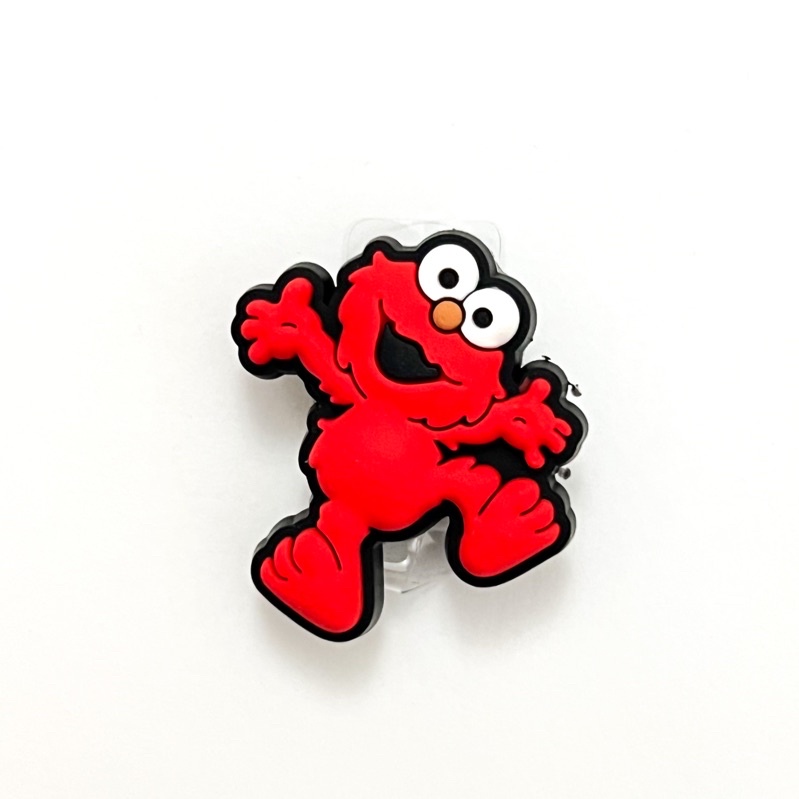 Charm Jibbitz DIY Crocs Shoe with Sesame Street Cookie Monster Elmo Shopee Singapore