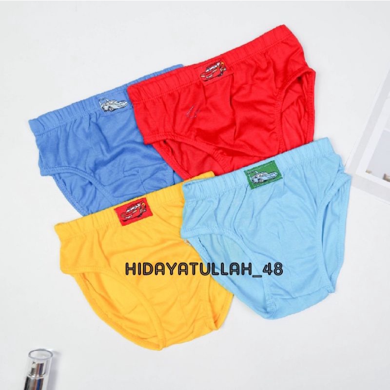 KATUN 6pcs Boys Panties Plain Sempak Boys Soft Cotton Material Imported ...