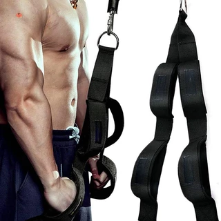 Heavy Duty Tricep Pull Down Single Rope with Snap Hook, Fitness