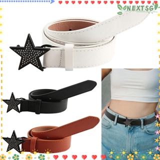 Star Eye Rivet Goth Style Double Pin Buckle Waistband