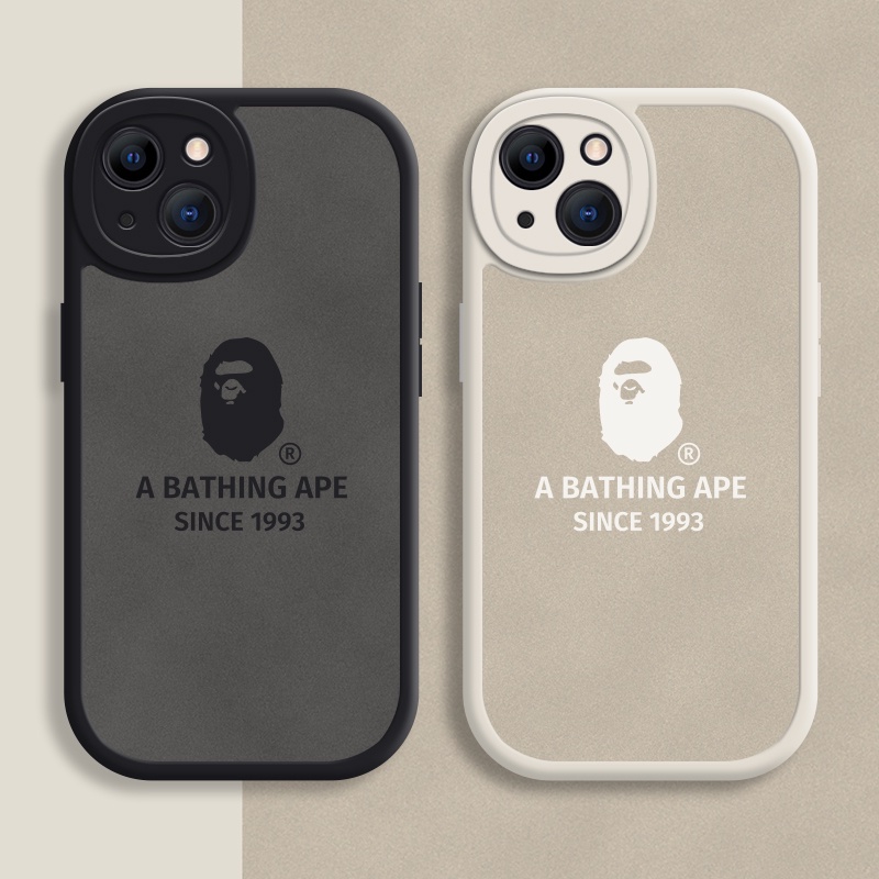 Case iPhone for 14 13 12 11 Promax BAPE Fashion Brand Soft Casing for iPhone 6 7 8 Plus X XR Xs Max Cover Shopee Singapore