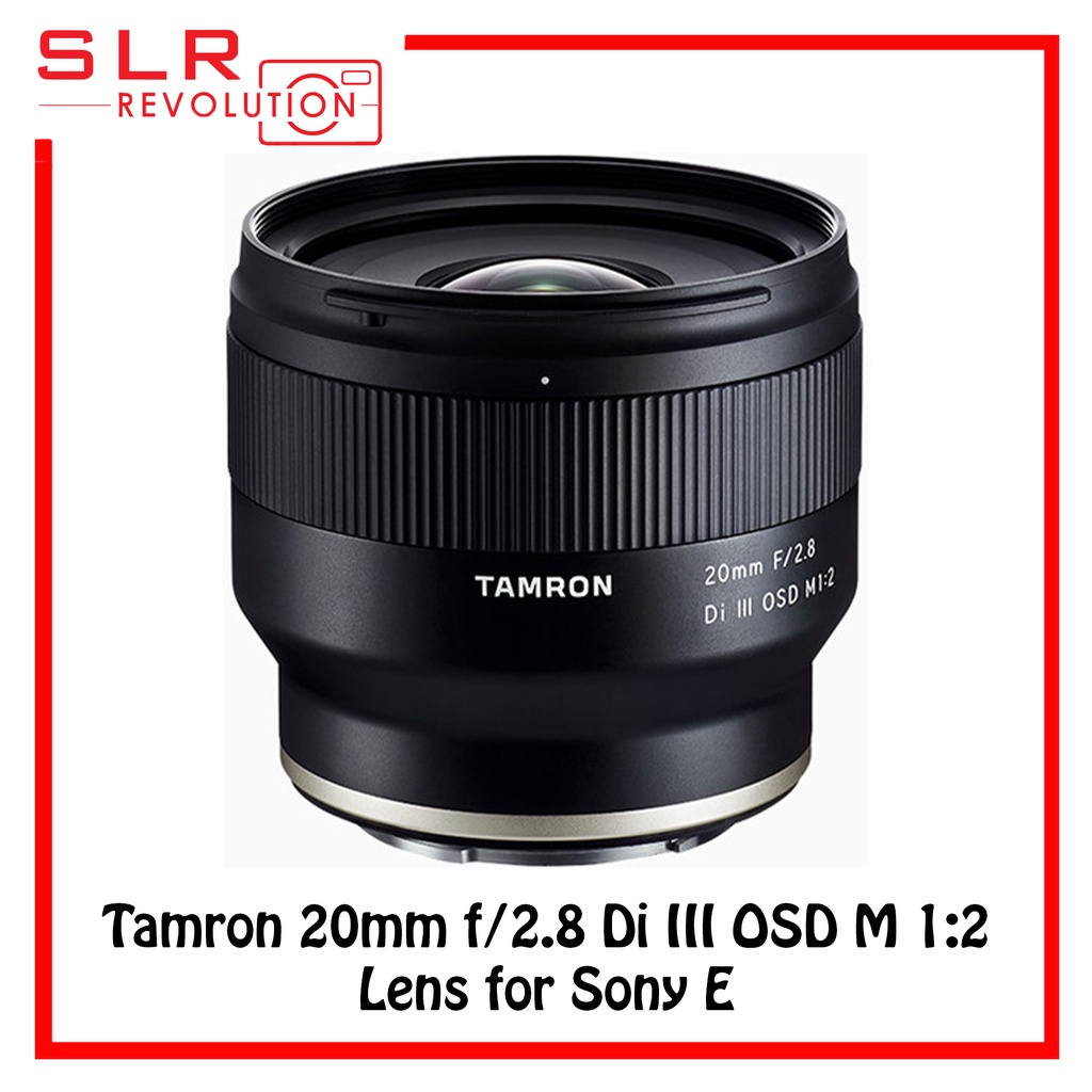 Tamron 20mm F2.8 Di III OSD M 1:2 Lens for Sony E [3 Years