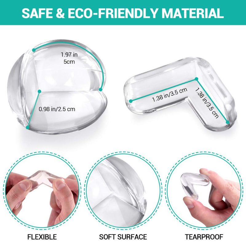Safety Desk Table Edge Cushion Cover Protector Corner Guard For table