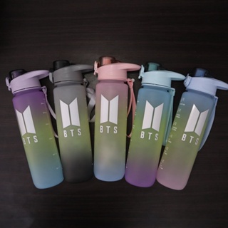 BT21 Water Bottle with Straw - Officially Licensed BTS Merchandise