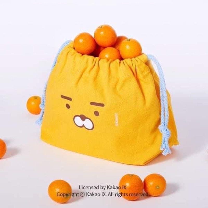 DAISO KOREA X KAKAO FRIENDS Drawstring Bag Shopee Singapore
