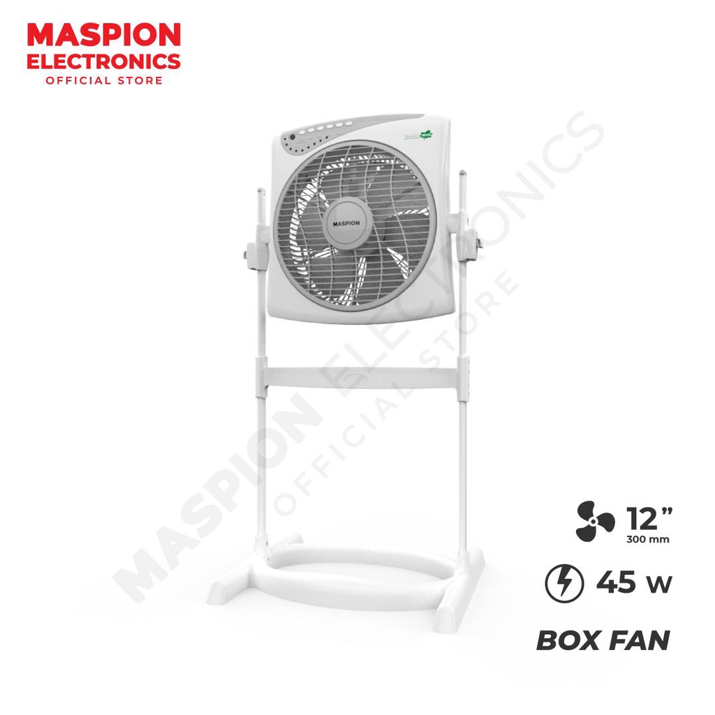 Maspion Kipas Angin Kotak Box Fan 12 Inch JF-2111RC - Gambar 2