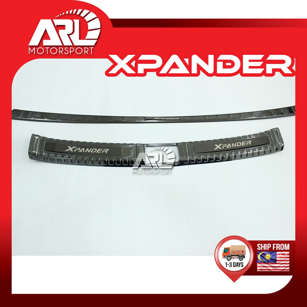 Mitsubishi Xpander NC (2020-2024) Rear Bumper Protector Out and In ...