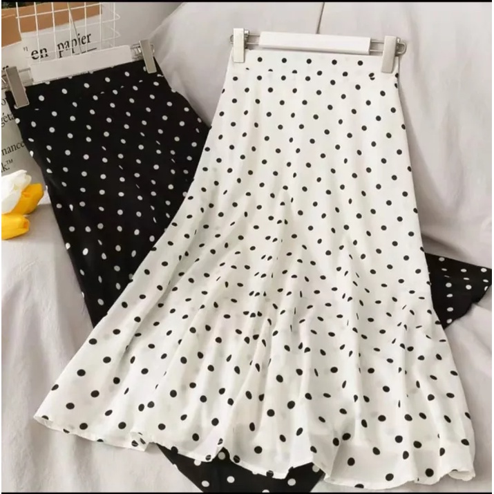 Polka dot skirt clearance singapore