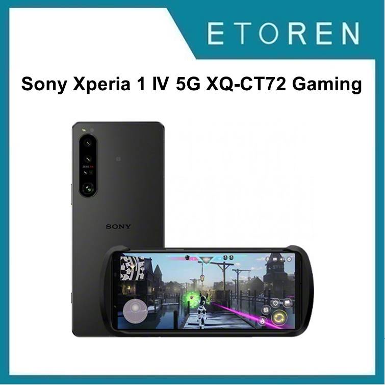 Sony Xperia 1 IV 5G XQ-CT72 Gaming Dual Sim 512GB Black (16GB RAM ...
